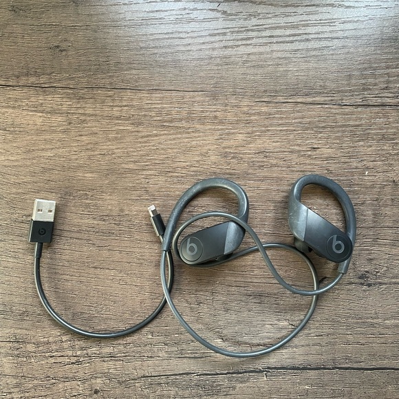 Black Powerbeats Pro Wireless Earbud Headphones - Picture 3 of 7